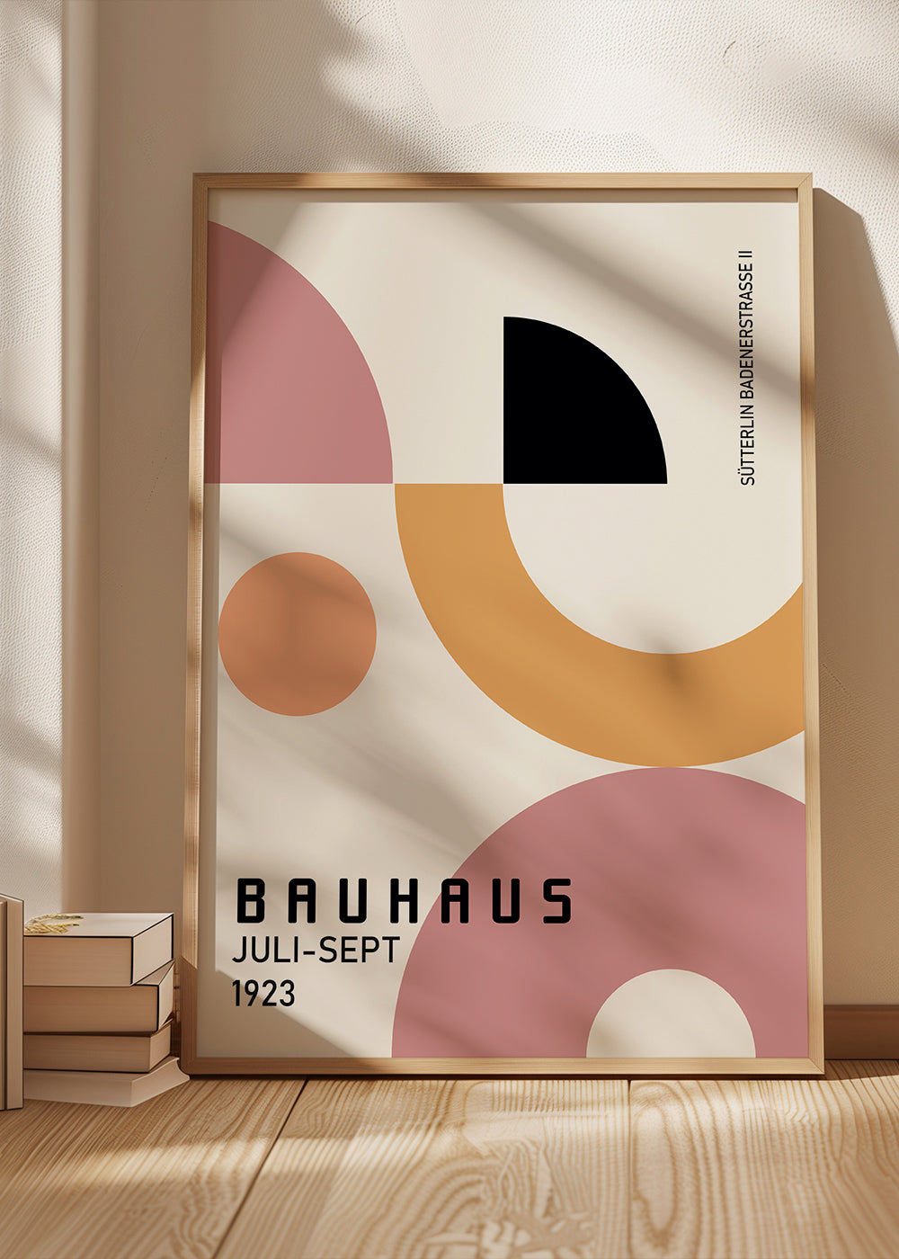 COLORFUL BAUHAUS NO.1 POSTER