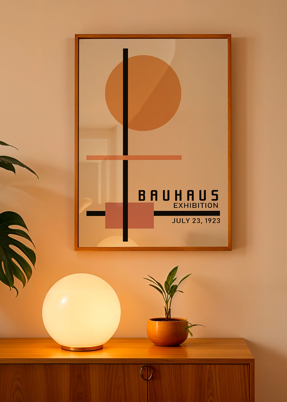 COLORFUL BAUHAUS NO.2 POSTER