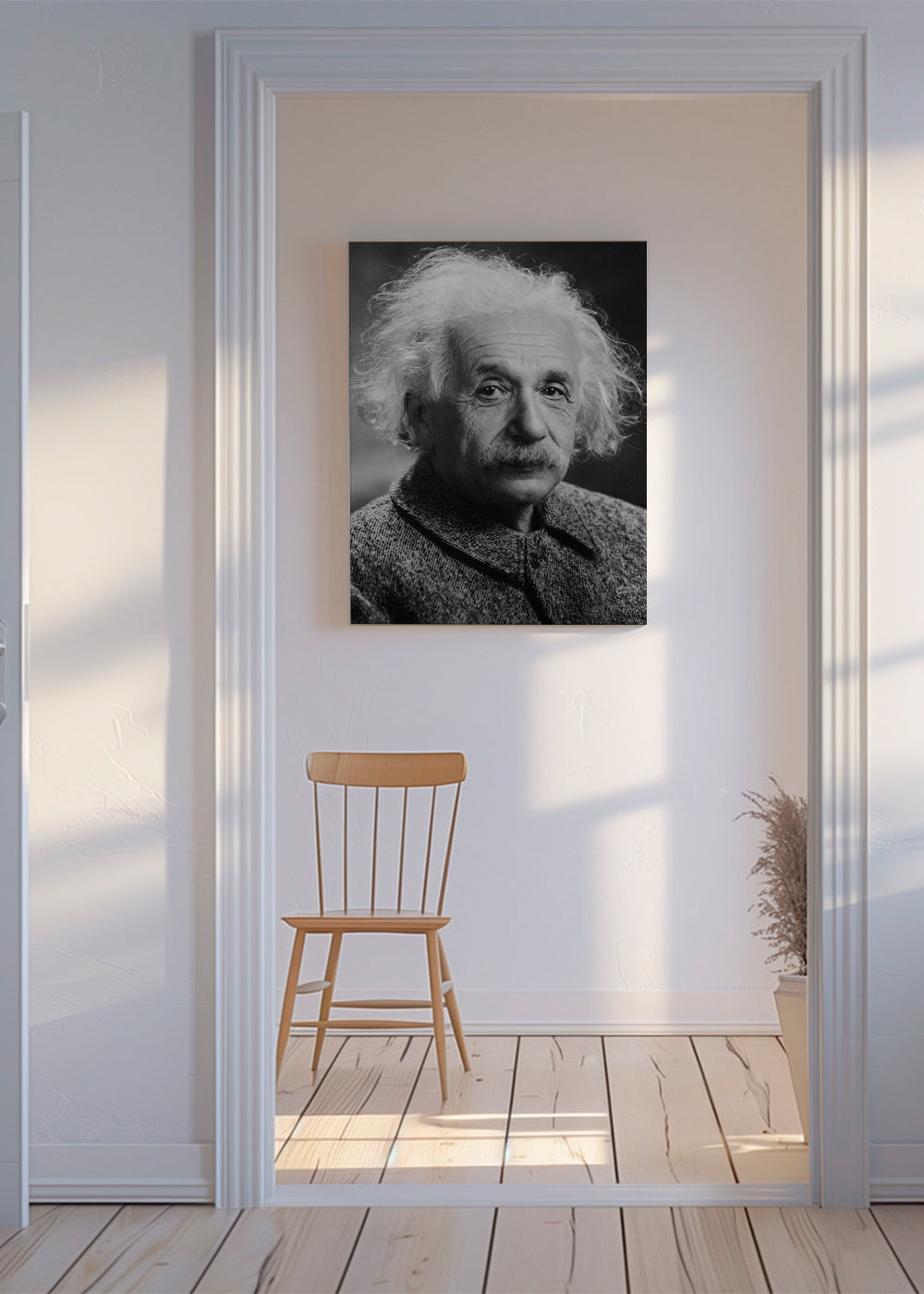 Albert Einstein vintage photograph