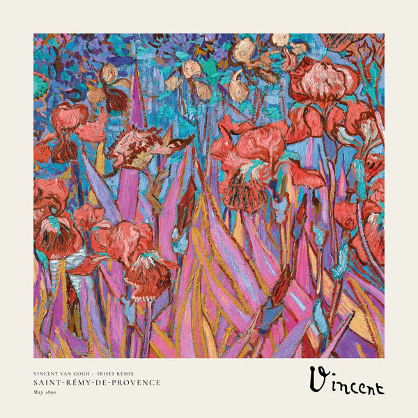 Vincent van Gogh - Irises Remix - Square