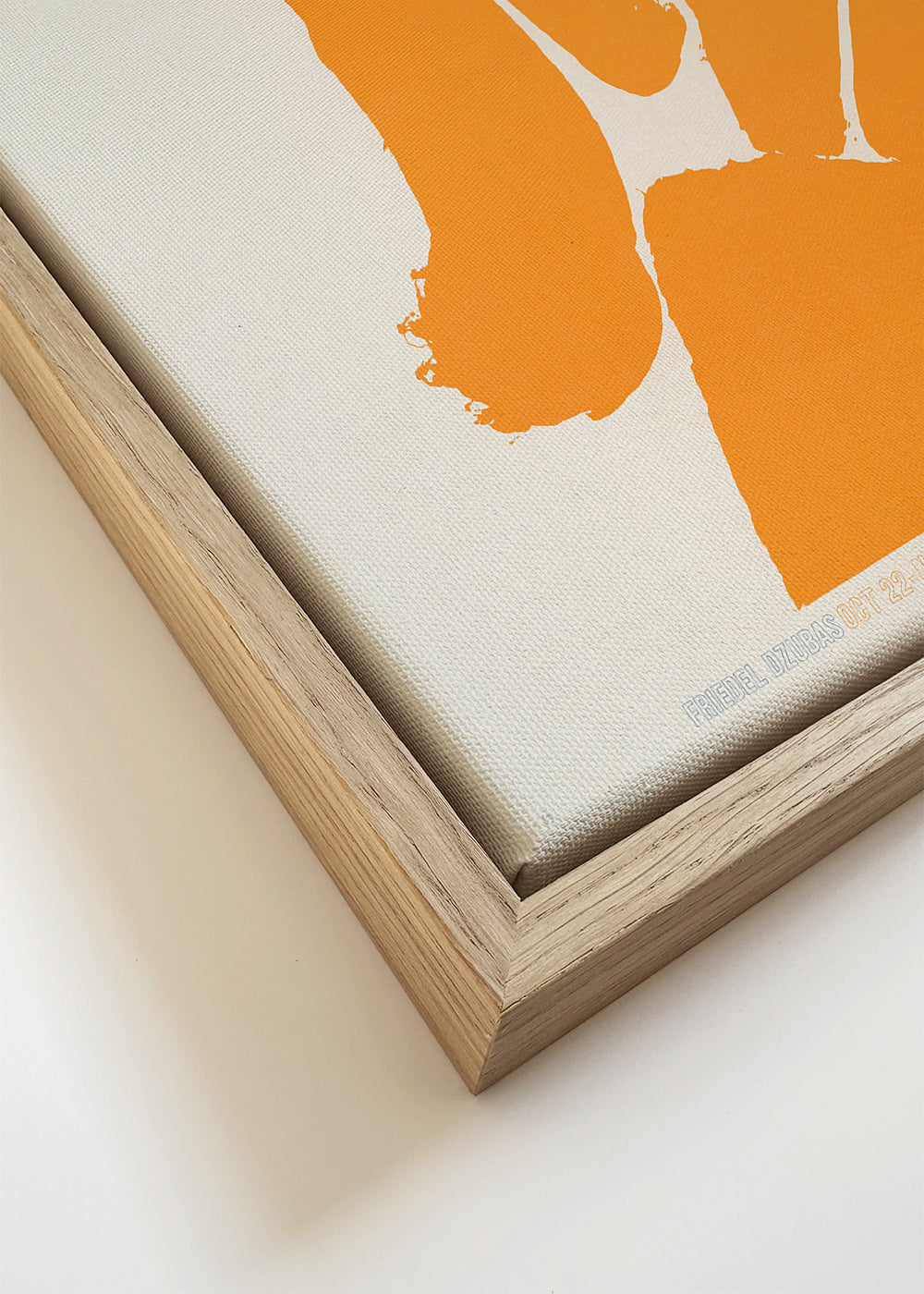 Friedel Dzubas (1960) vintage poster by Robert Elkon Gallery - Square