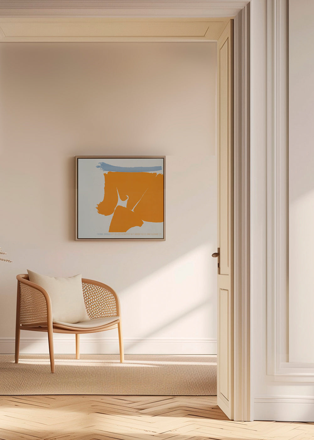 Friedel Dzubas (1960) vintage poster by Robert Elkon Gallery - Square