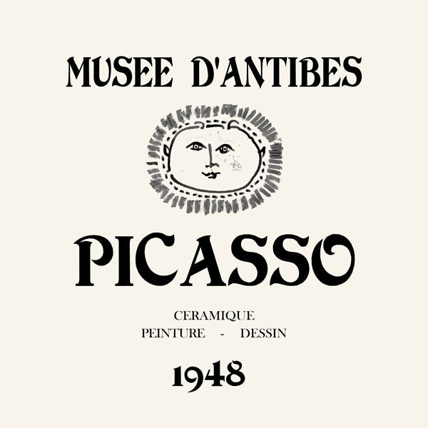 Picasso Musee D'Antibes Poster - Square