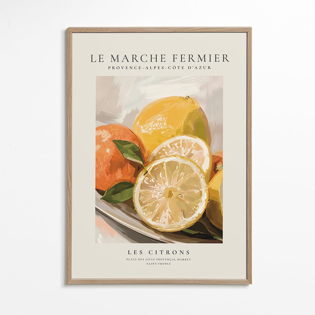 Le marche fermier - Les Citrons