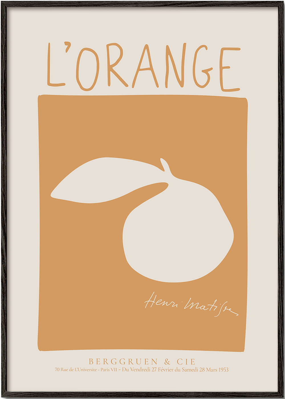 Henri Matisse, L’Orange