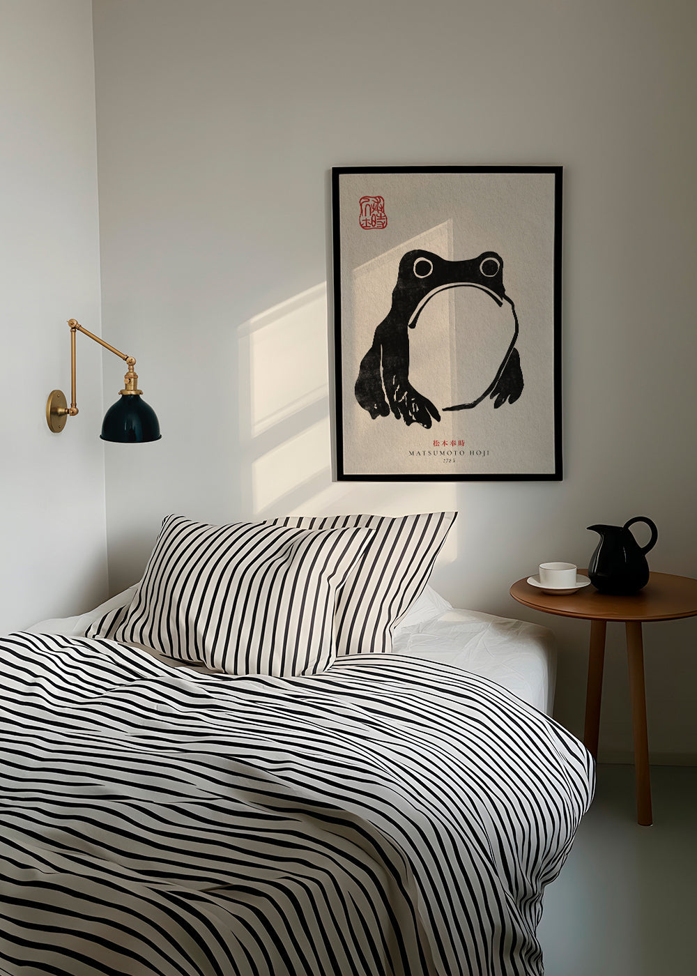 Scandinavian wall art Matsumoto Hoji, Frog III | Wall art, framed