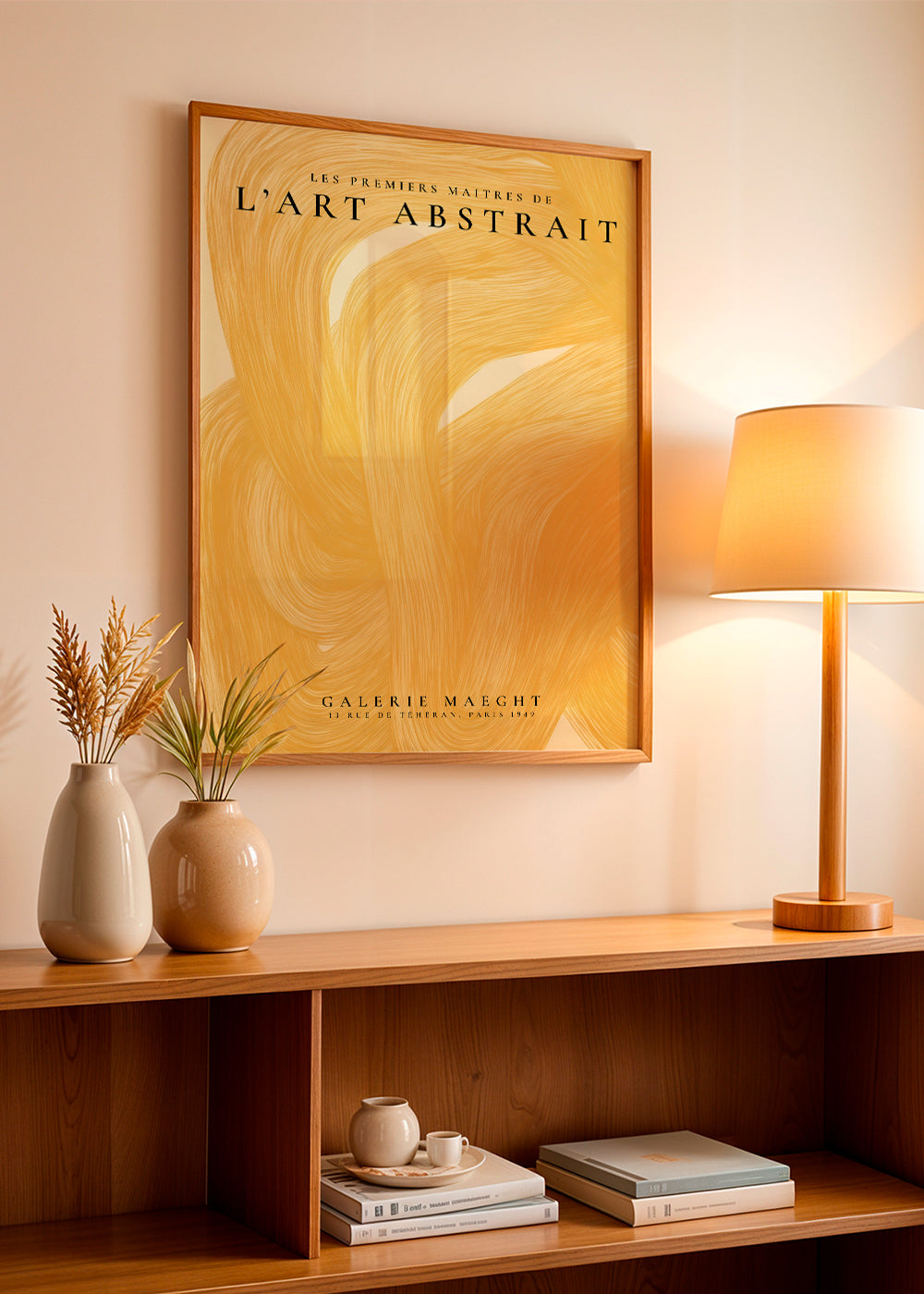 L’Art Abstrait, La Galerie Maeght Exhibition Poster