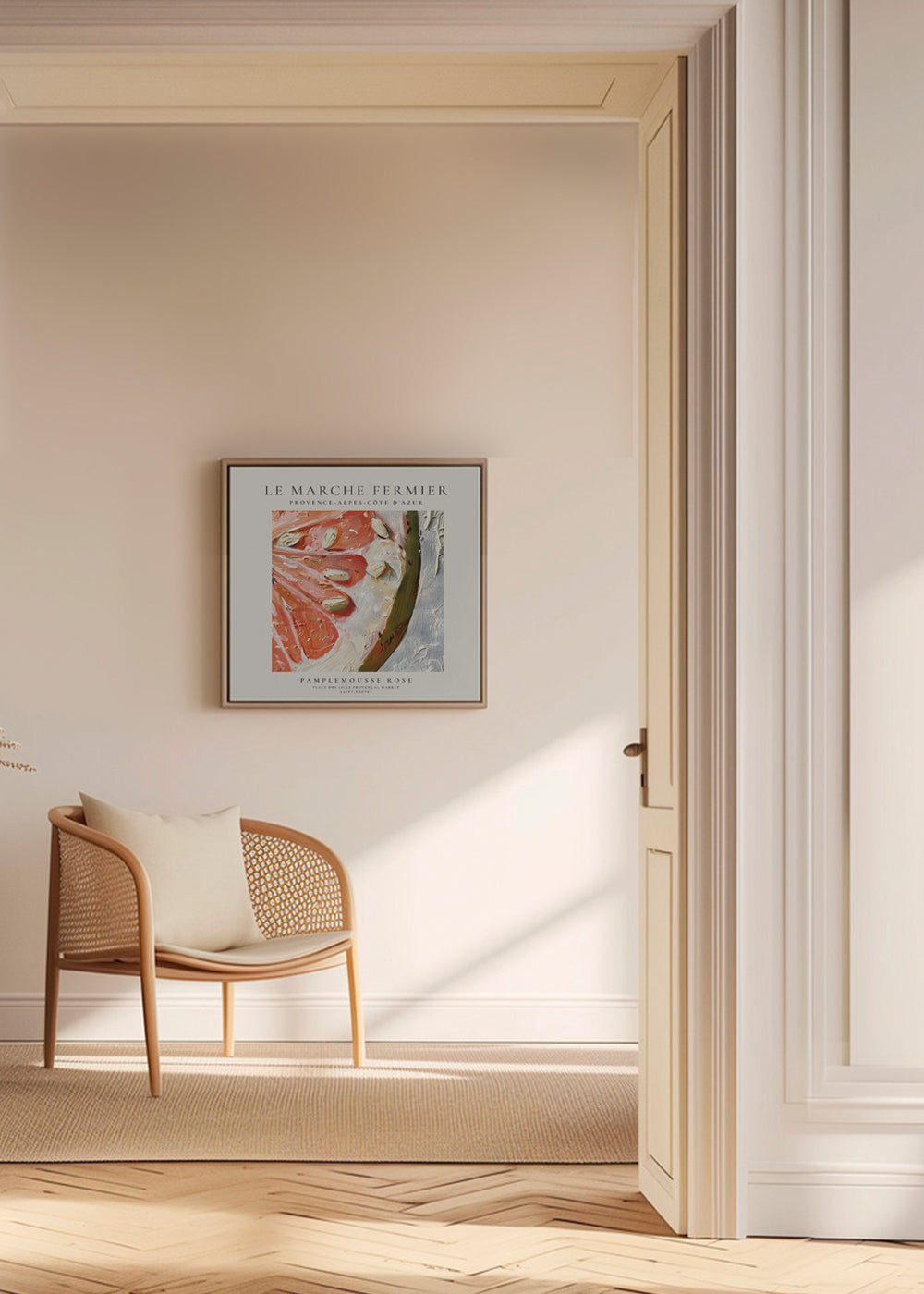 Le marche fermier - PAMPLEMOUSSE ROSE  - SQUARE