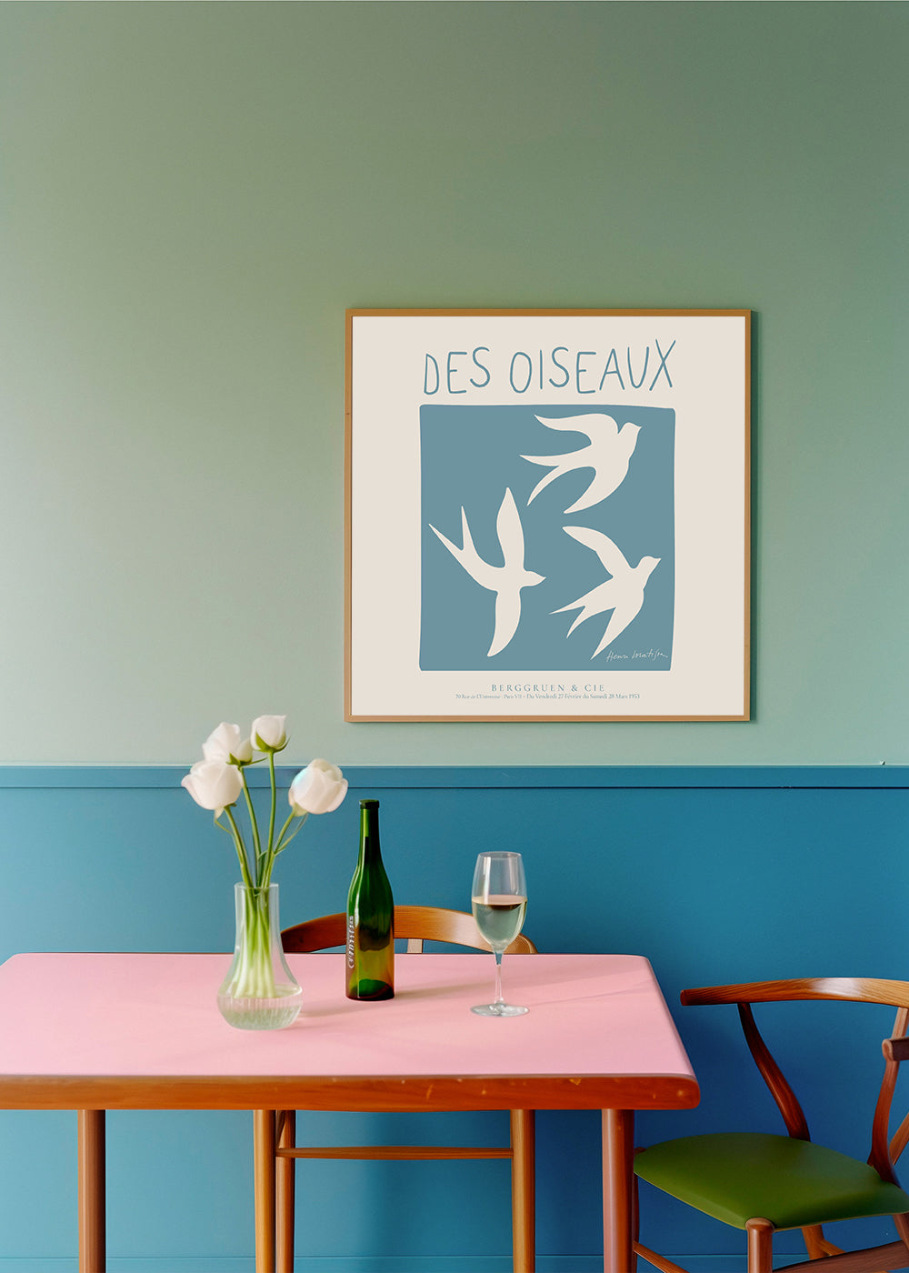 Henri Matisse,Des Oiseaux - SQUARE