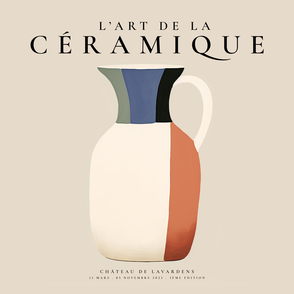 L'art de la céramique, Vase - SQUARE