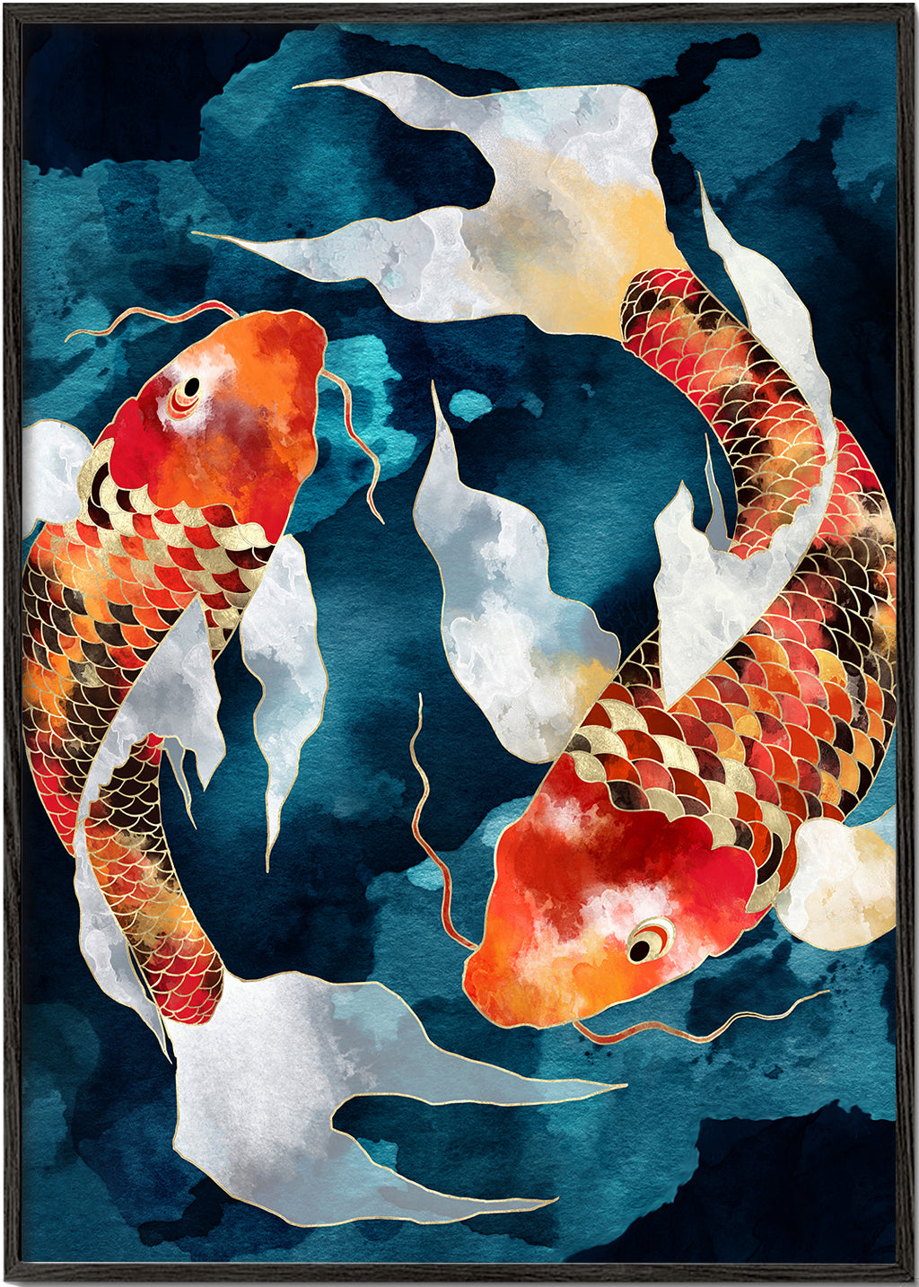 Metallic Koi II