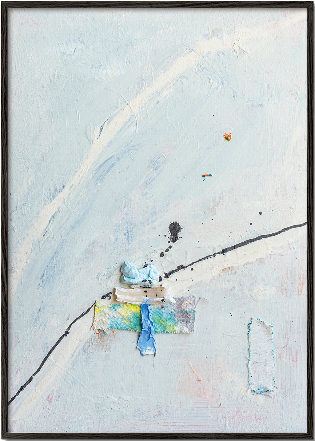 Abstract artwork Ikigai