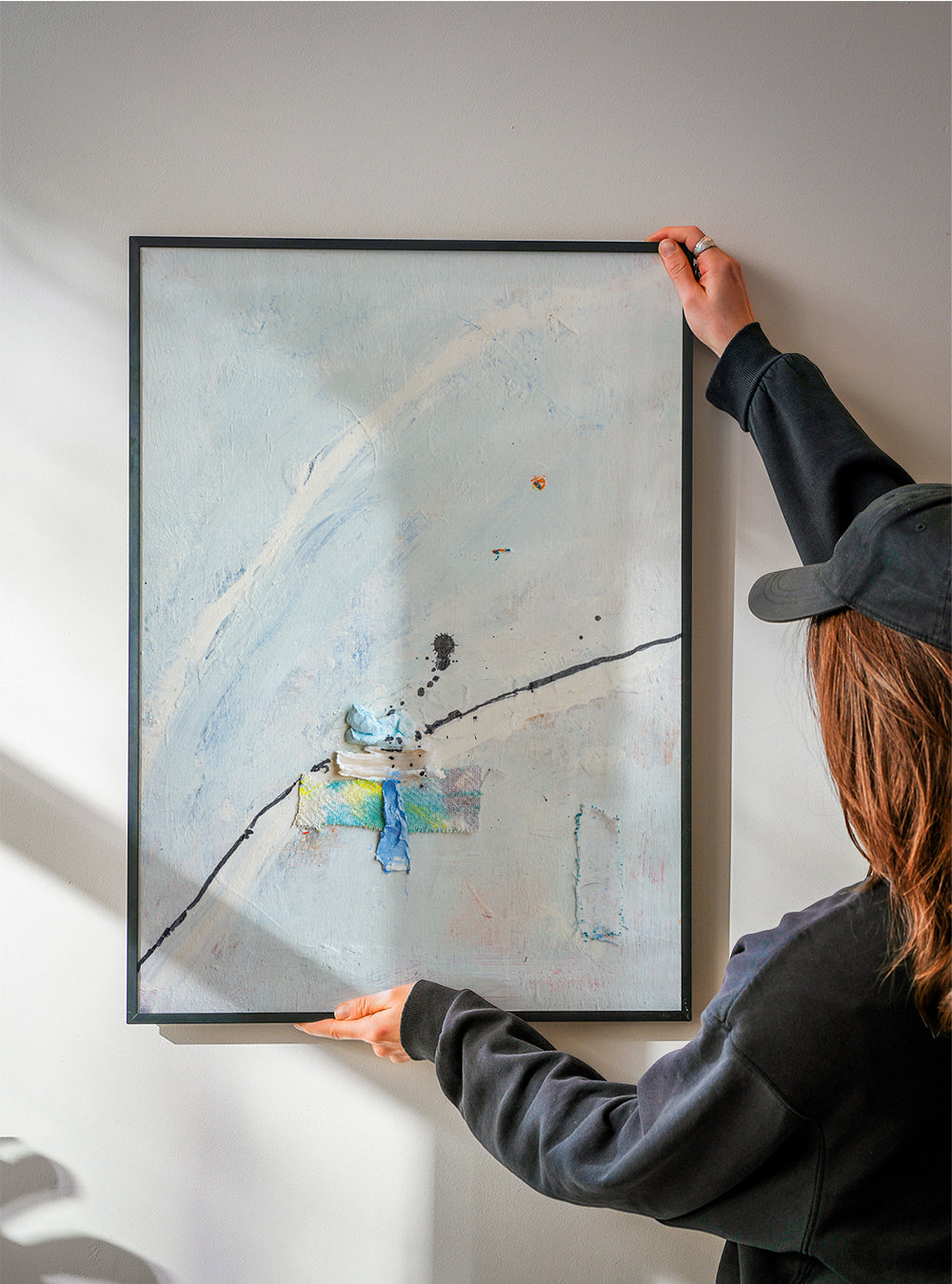 Abstract artwork Ikigai