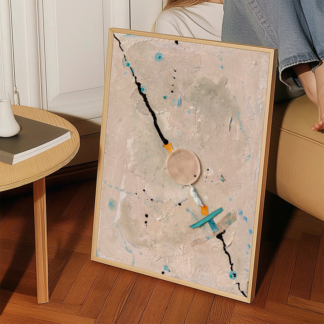 Abstract artwork Linea de Vida I