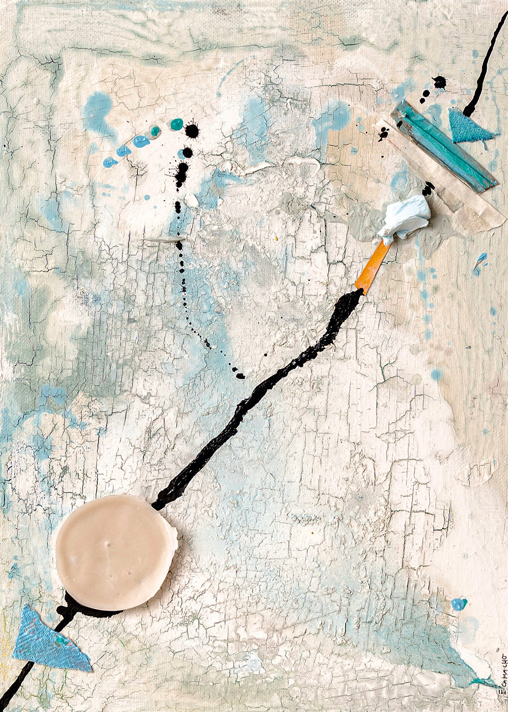 Abstract artwork Linea de Vida III