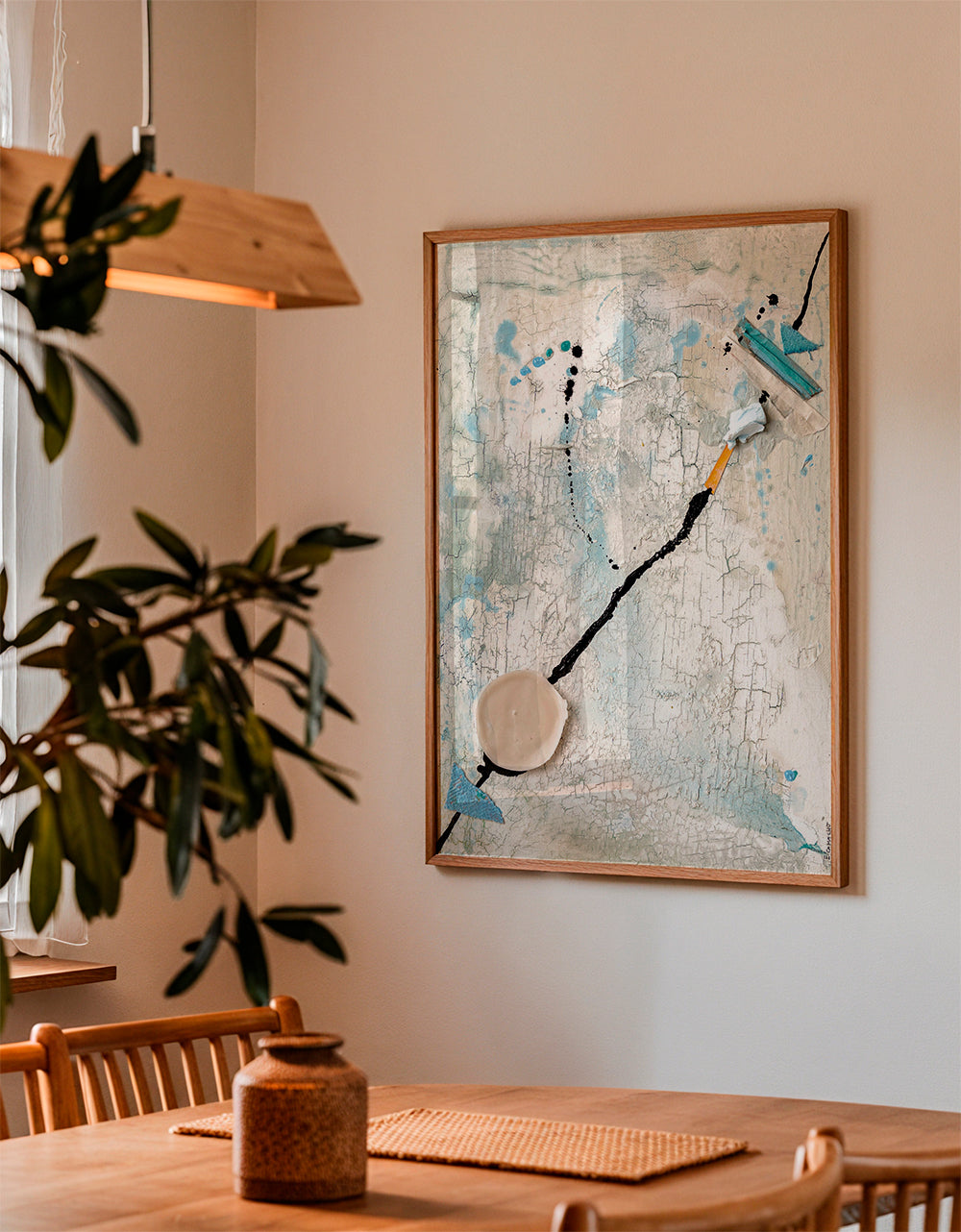 Abstract artwork Linea de Vida III