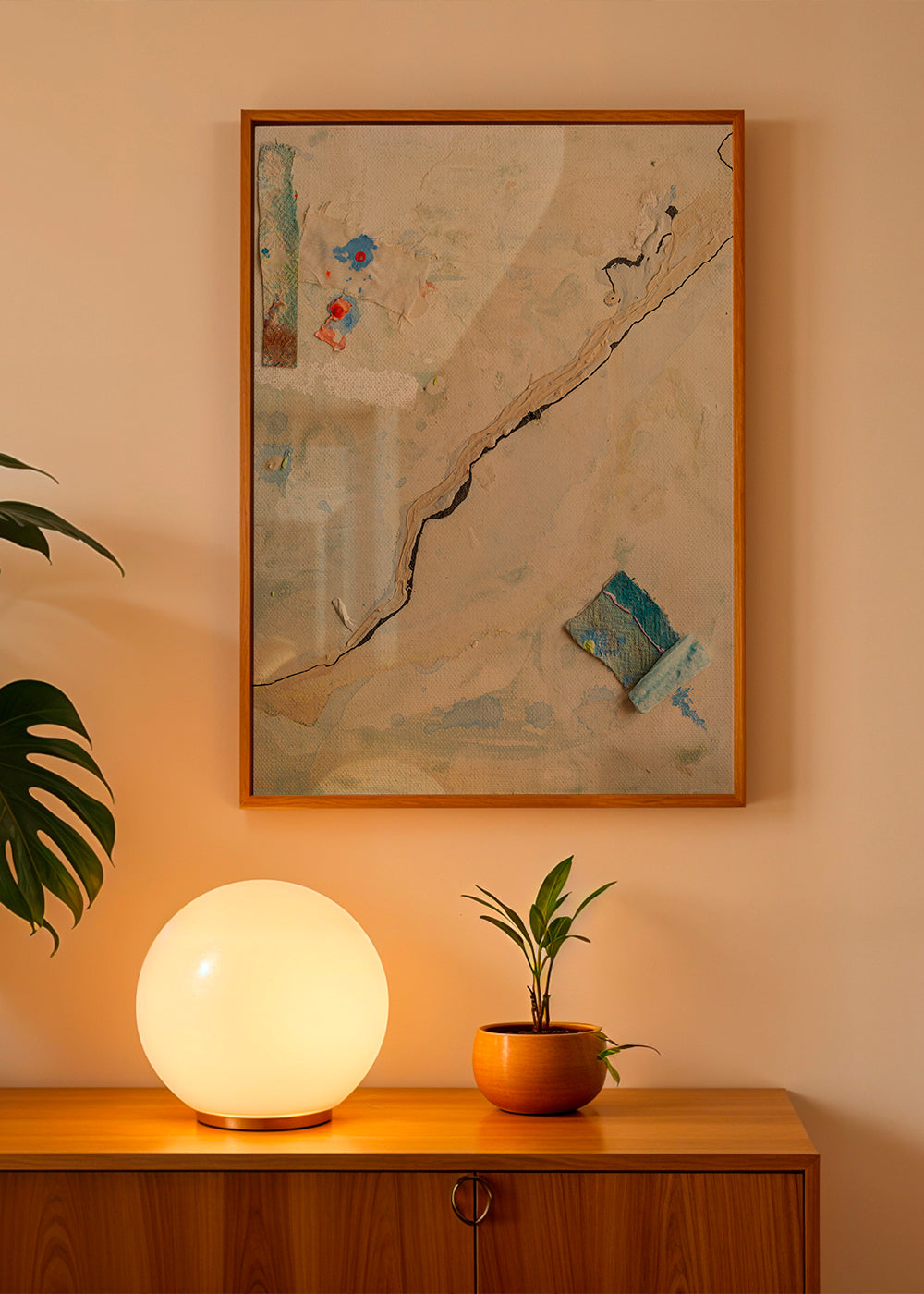 Abstract artwork Mini city ii