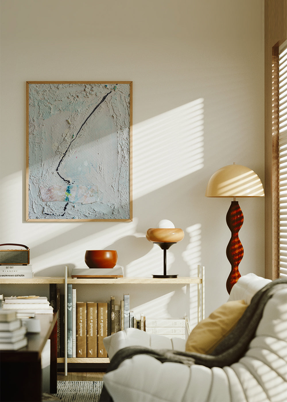 Abstract artwork Seijaku 2