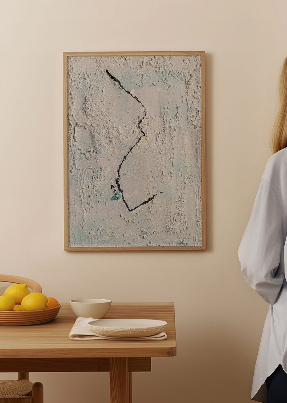 Abstract artwork Seijaku 4