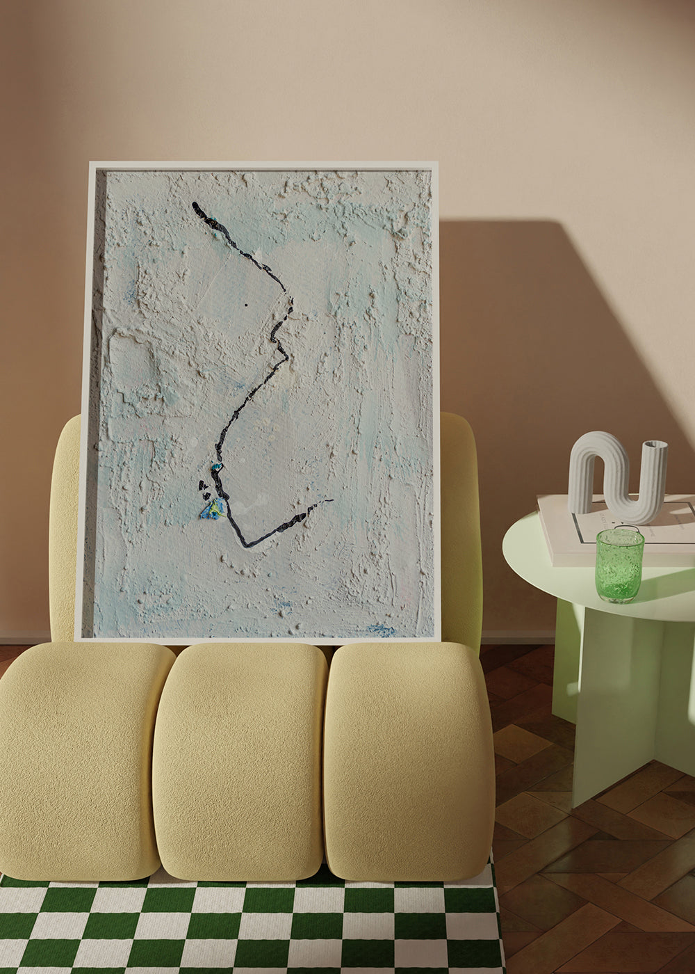 Abstract artwork Seijaku 4