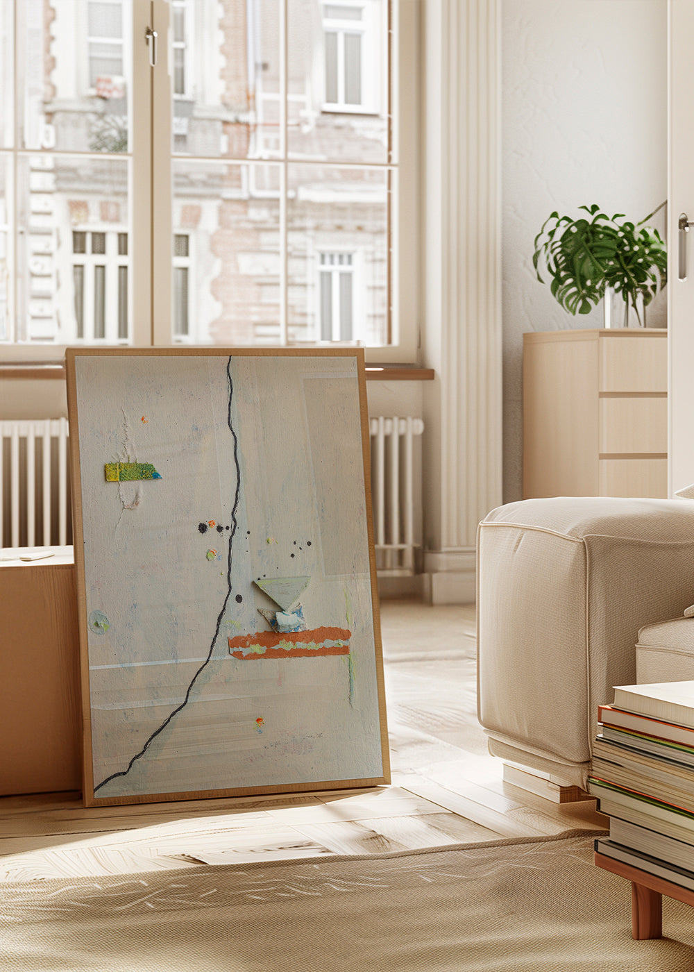 Abstract artwork Wabisabi