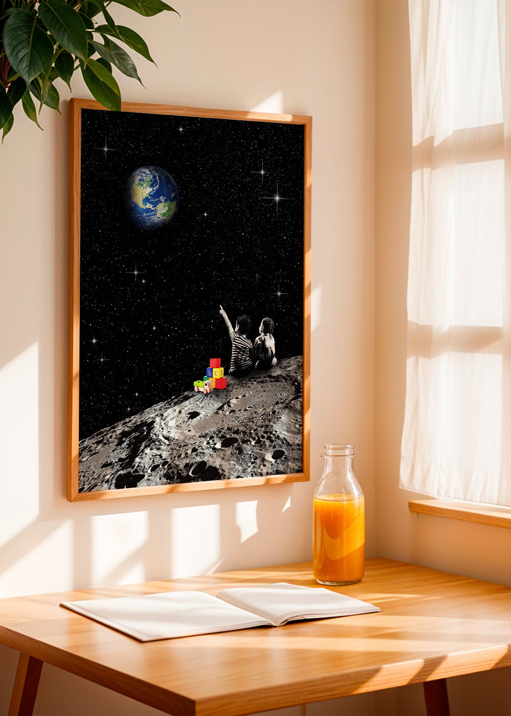 Together from the Moon