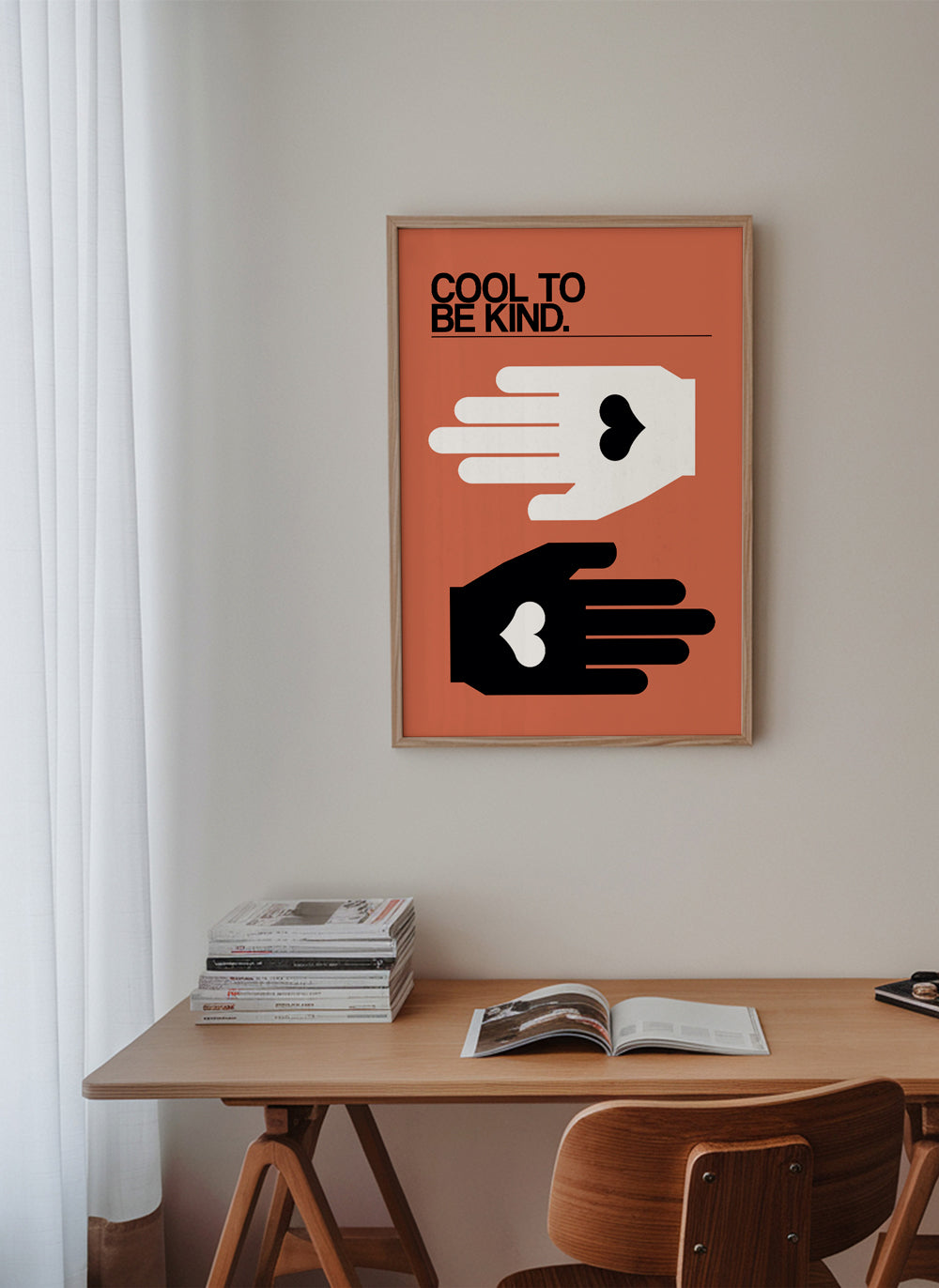 Cool To Be Kind Salmon - Frances Collett 