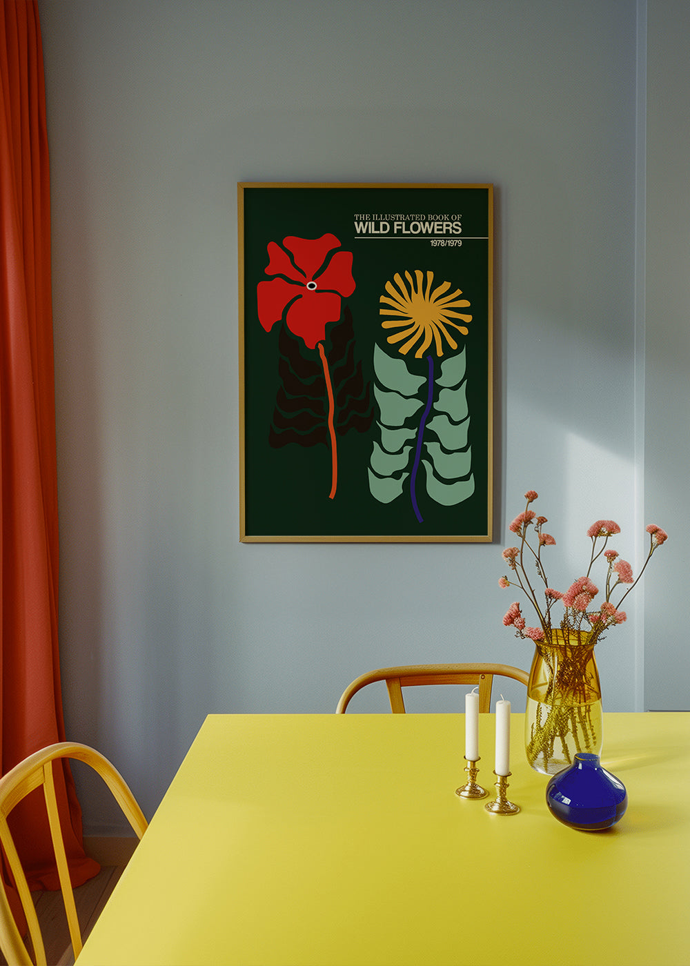 The Illustrated Book Of Wild Flowers Vol.2 Green - Frances Collett 