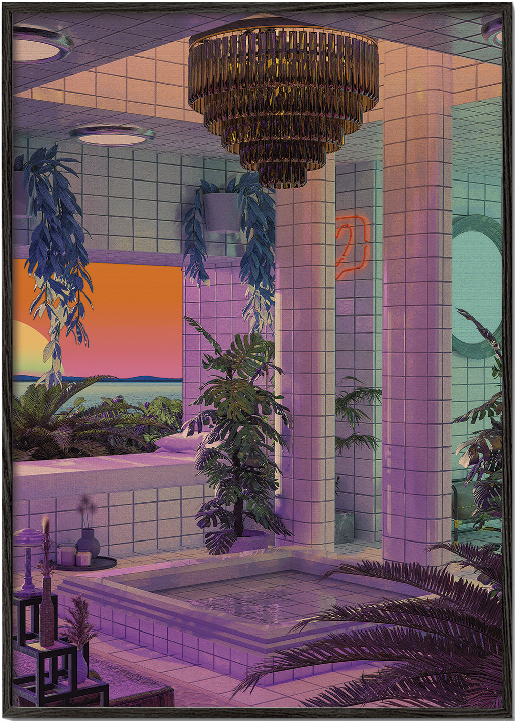 Vaporwave Pool - CosmoZach  