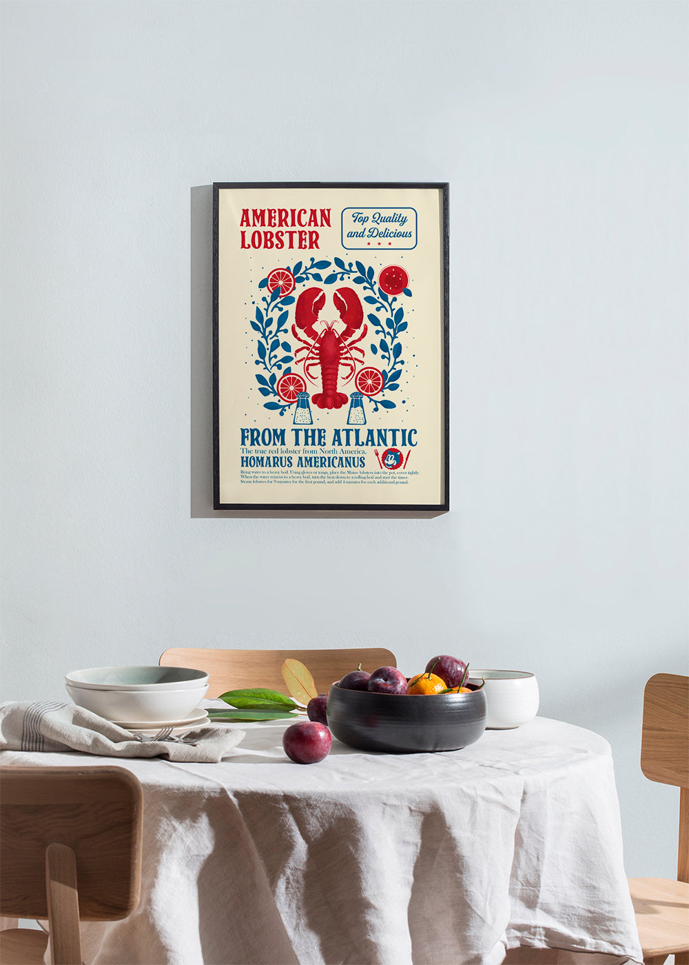 Lobster kitchen print - Dionisis Gemos 