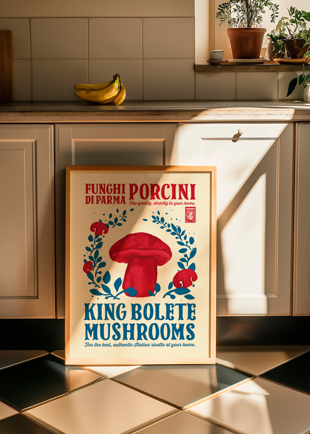 Porcini kitchen print - Dionisis Gemos 