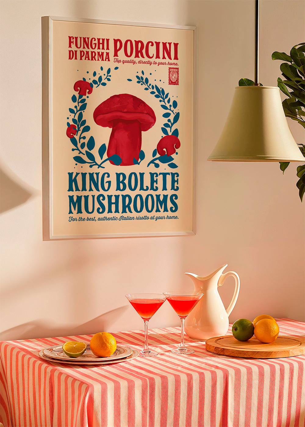 Porcini kitchen print - Dionisis Gemos 