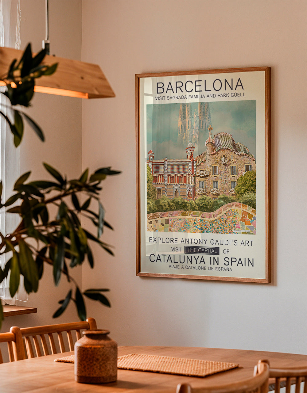 Barcelona print - Dionisis Gemos 