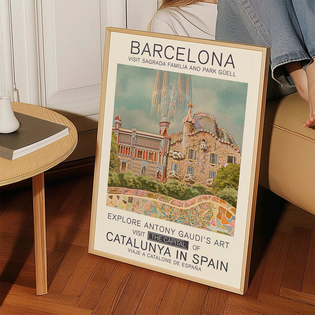 Barcelona print - Dionisis Gemos 