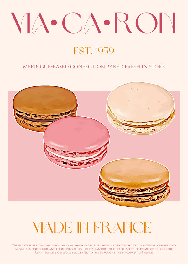 Macaron Print - Nazma Khokhar 