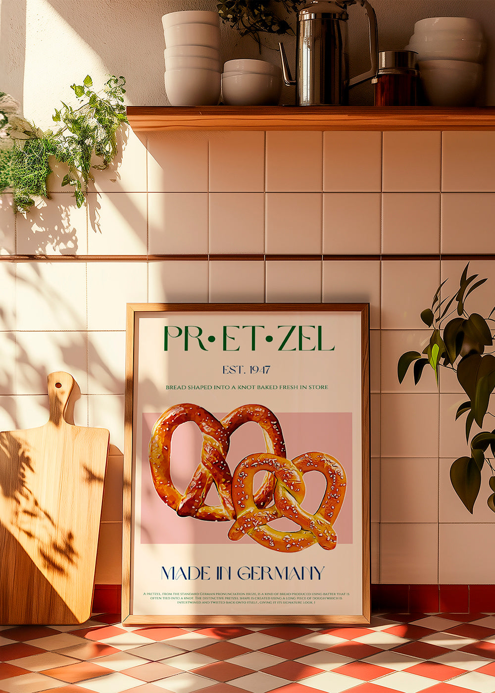 Pretzel Print - Nazma Khokhar 