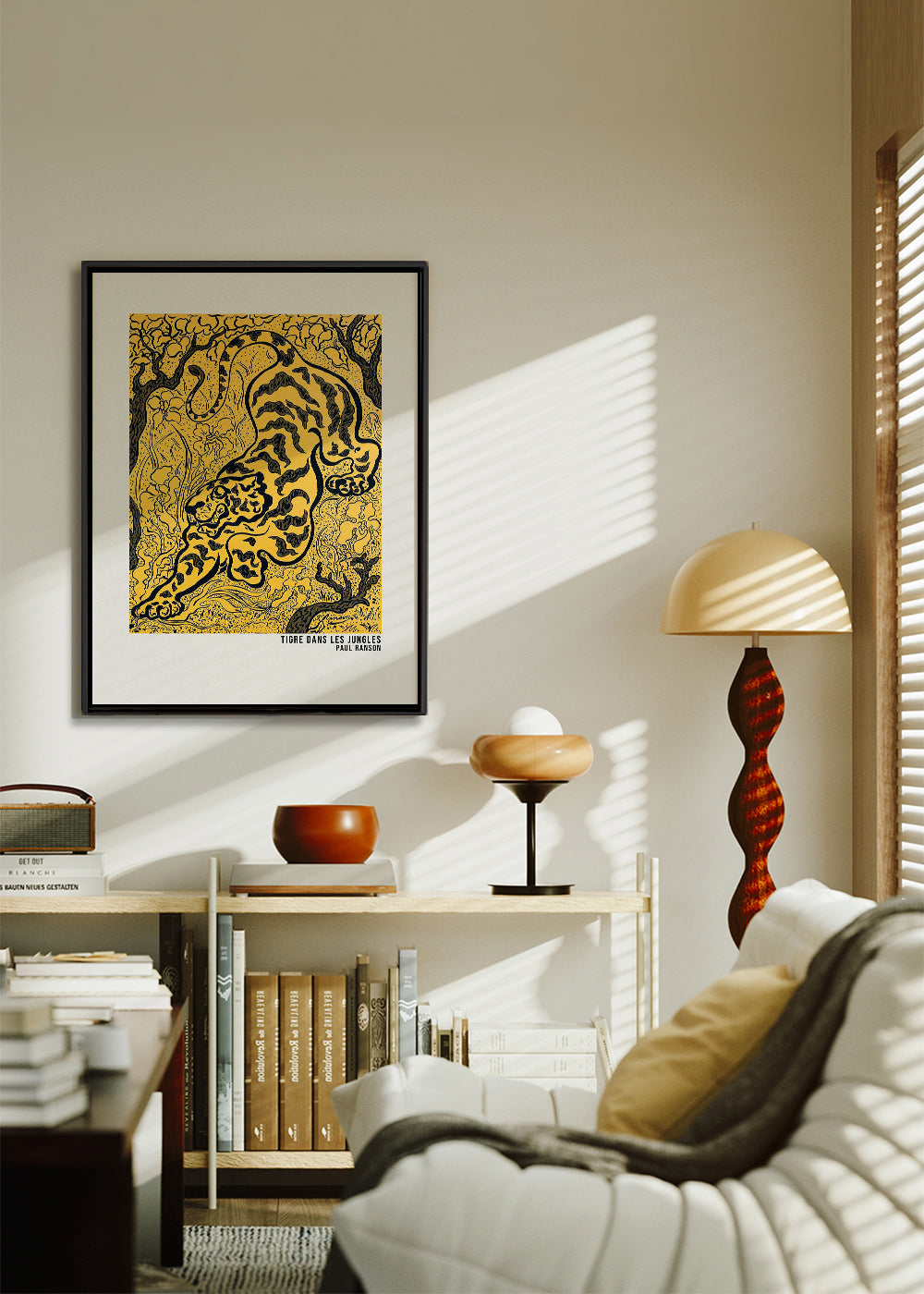 Tigre Dans Les Jungles Poster - Paul Ranson 