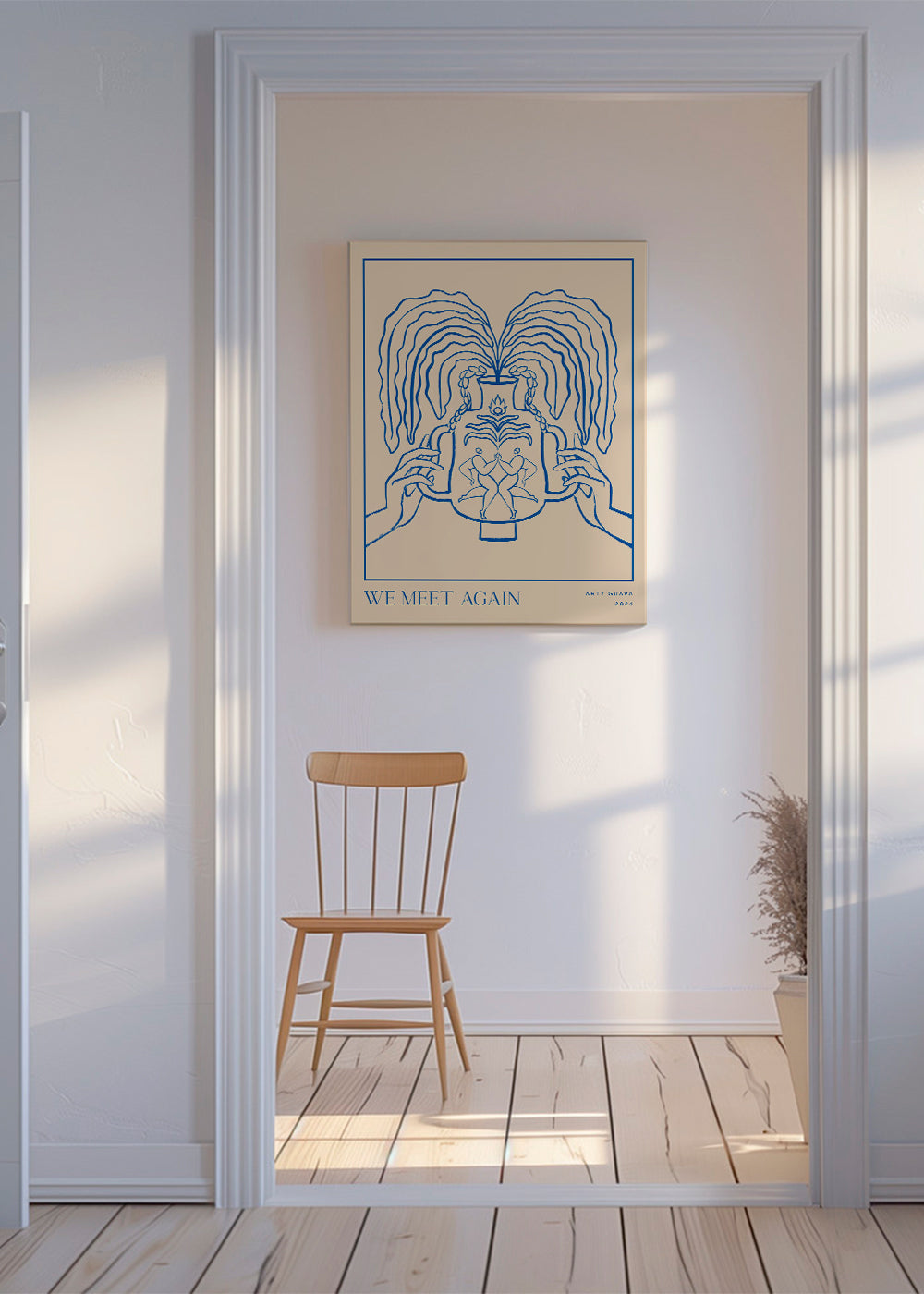 Vessel Collection : We Meet Again (LineArt) - Arty Guava 