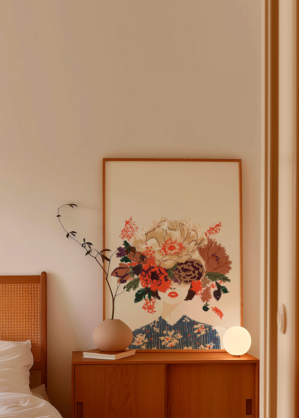 Illustration Floral Crown