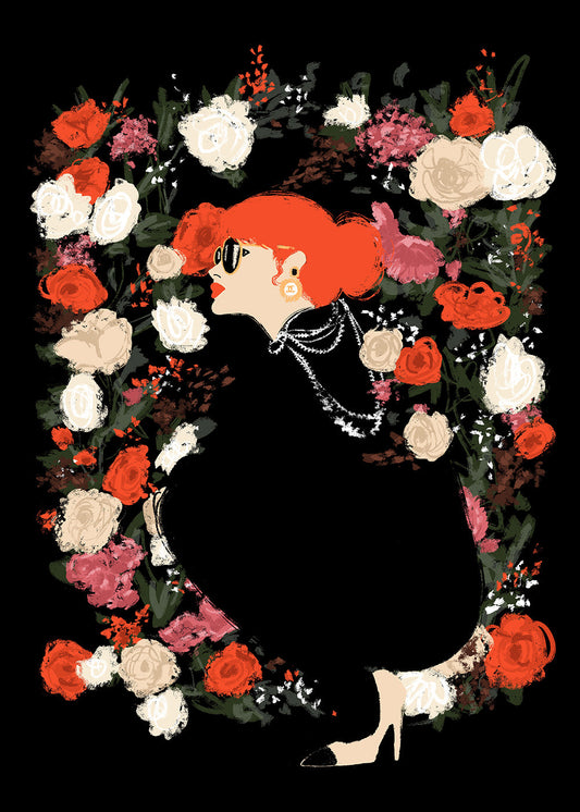 Illustration Floral Frame