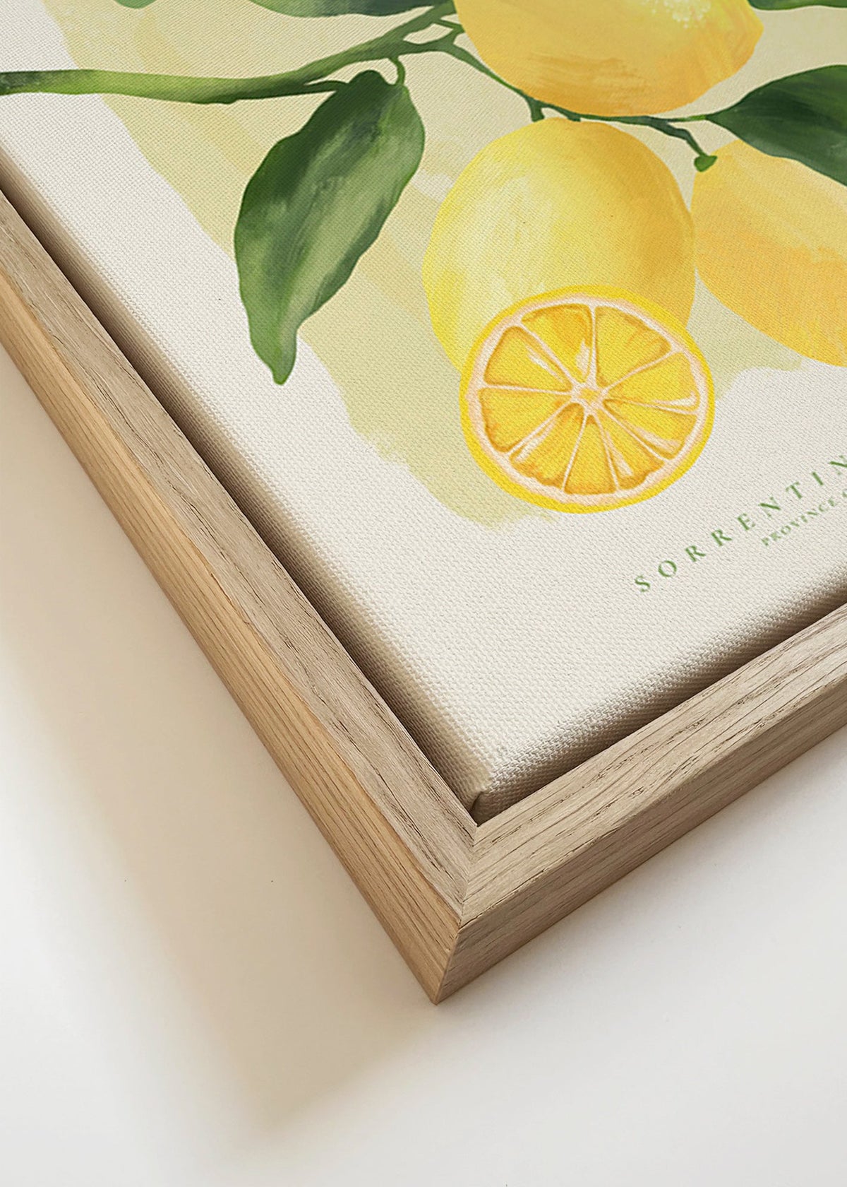 Botanical Amalfi lemon print