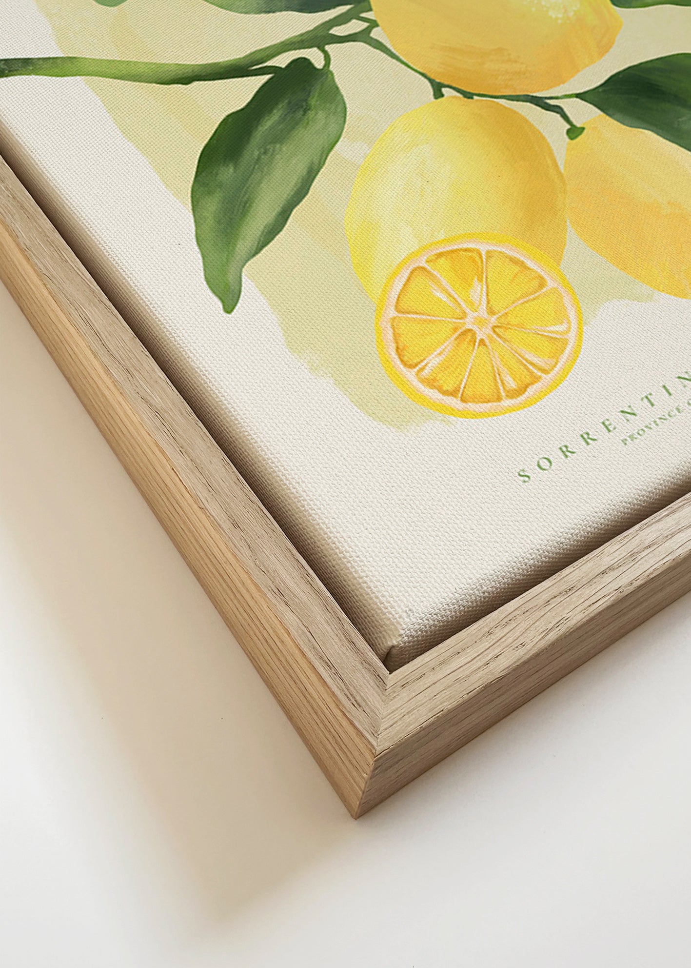 Botanical Amalfi lemon print