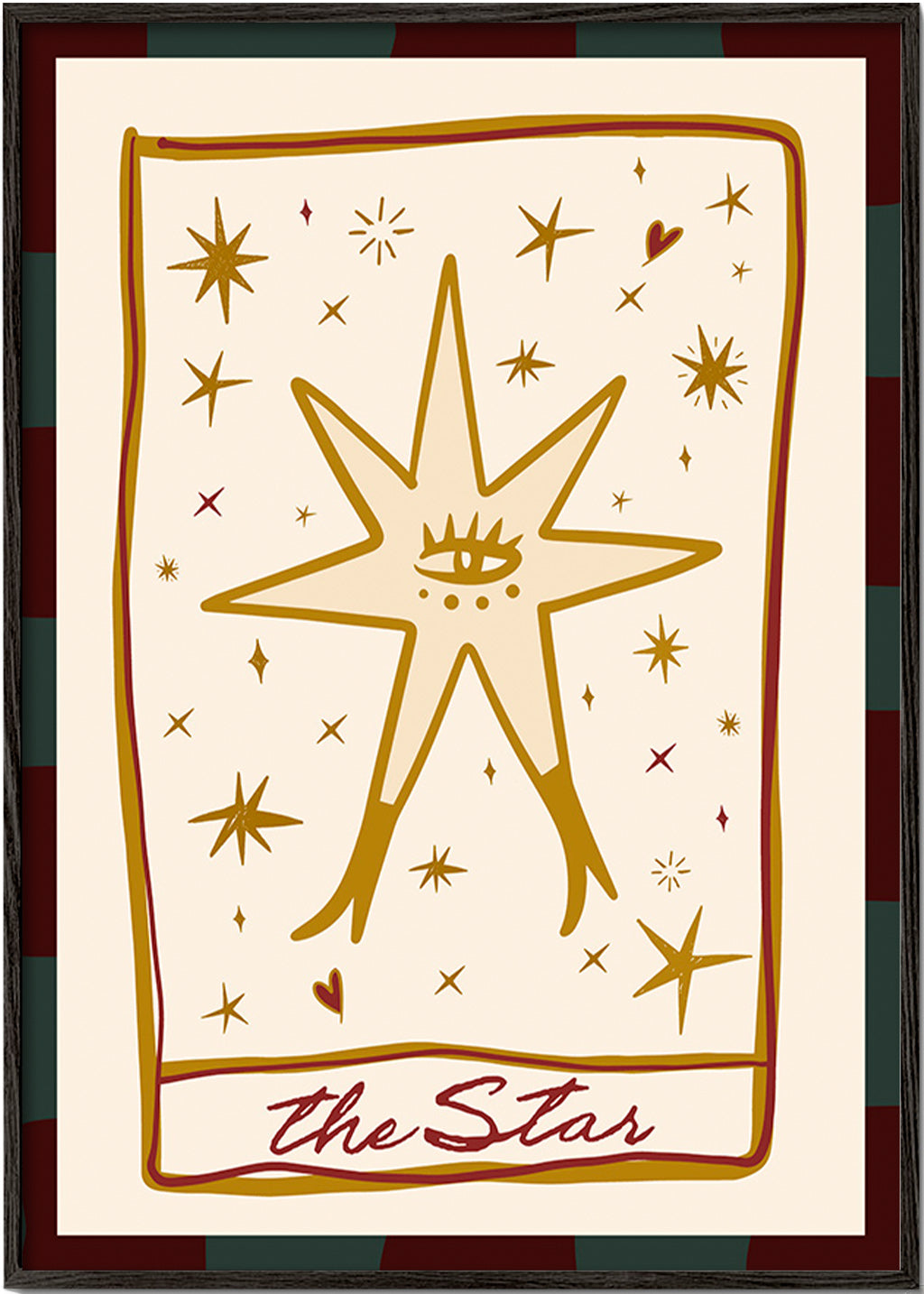 Illustration: Mystic Star with Central Eye