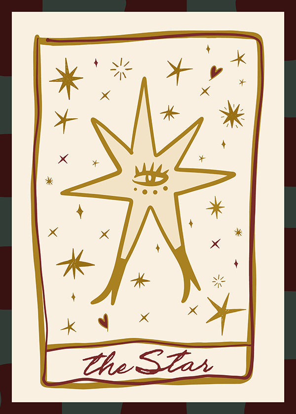 Illustration: Mystic Star with Central Eye