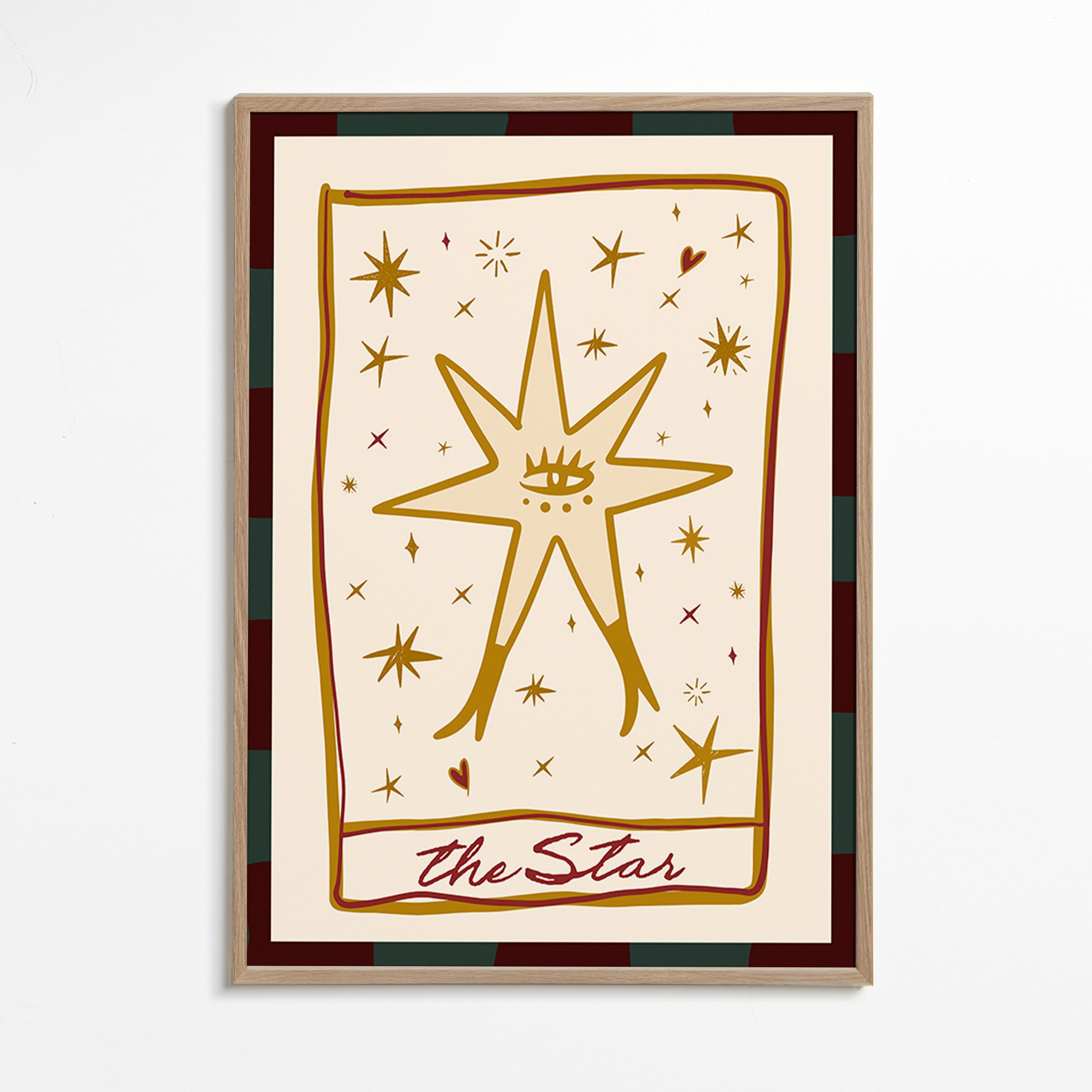 Illustration: Mystic Star with Central Eye
