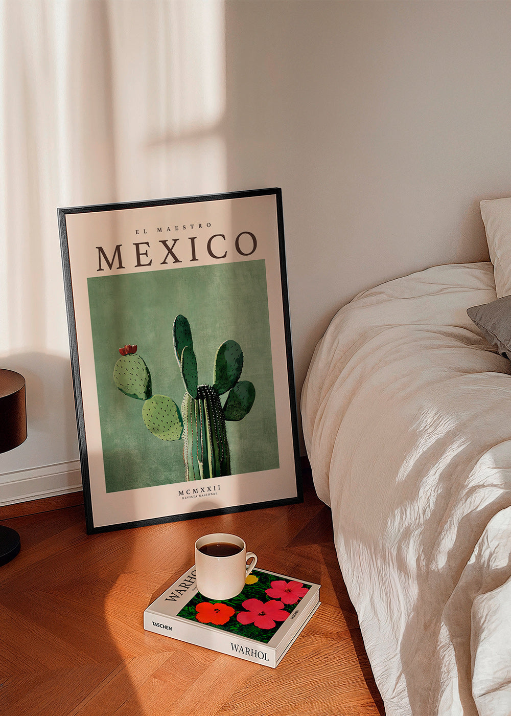 Botanical print Mexico cactus artwork