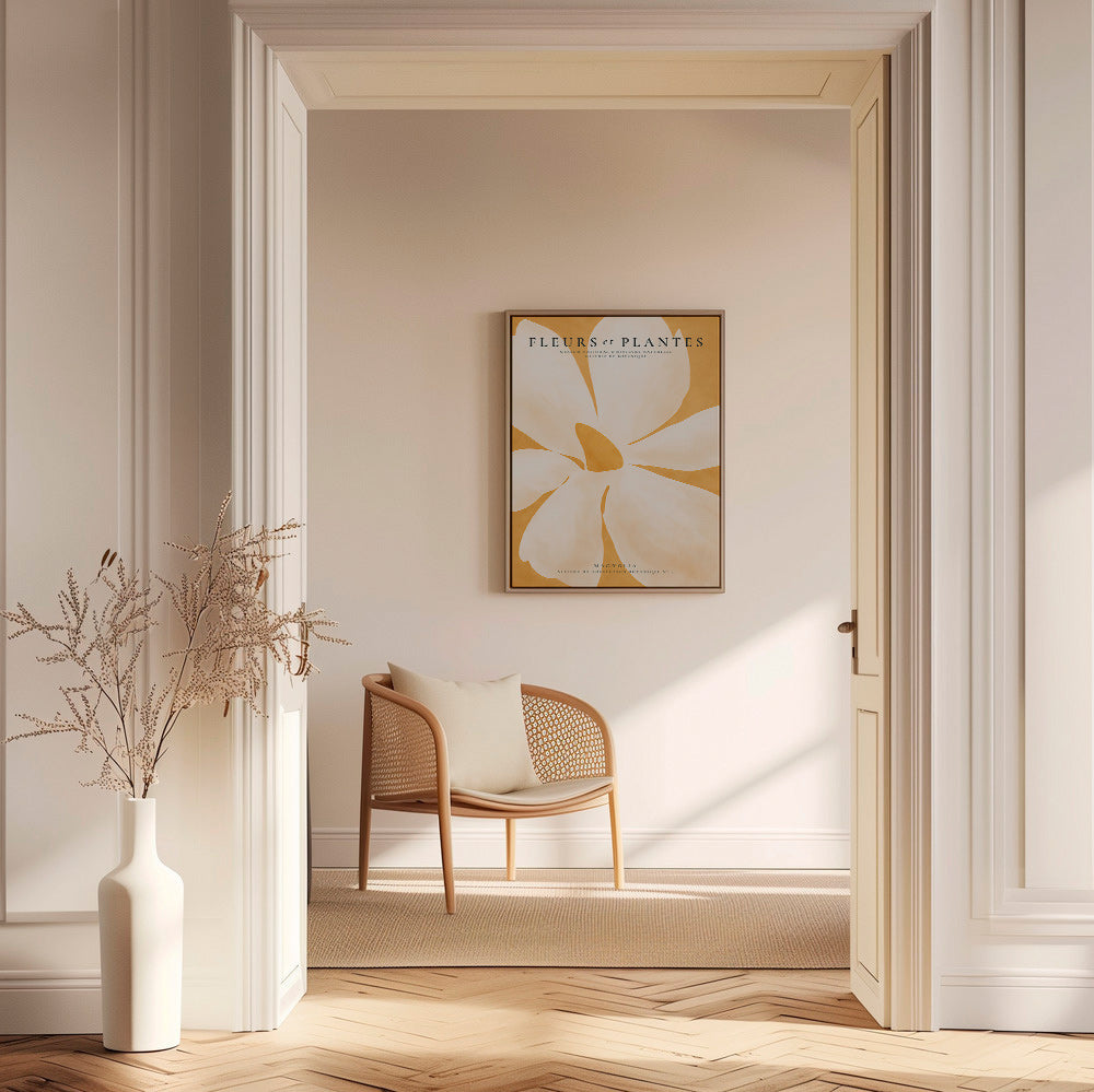 Botanical print Magnolia large format