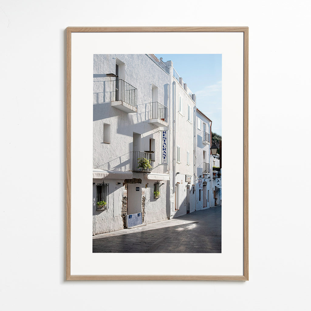City art White coastal street