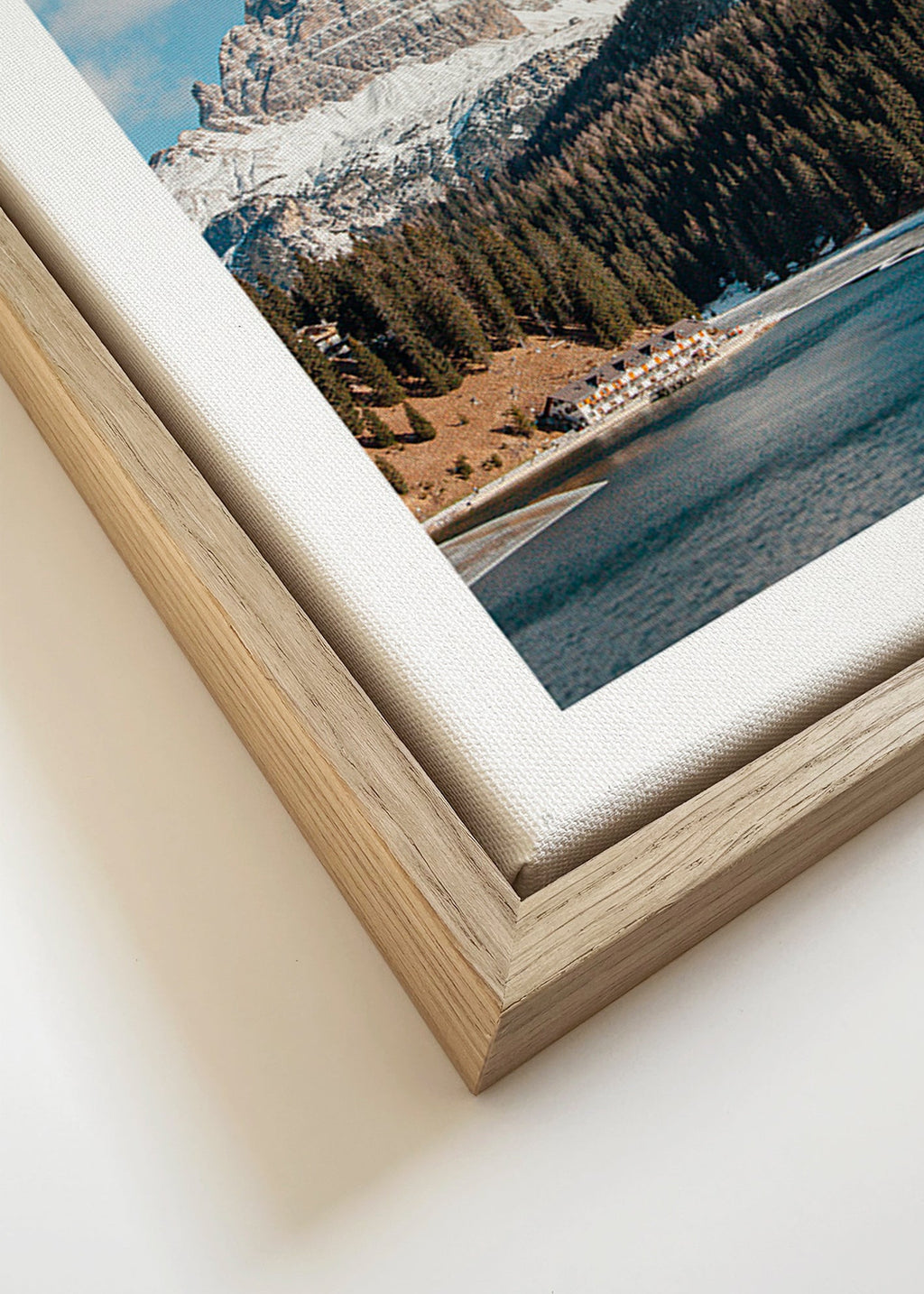 Mountain lake photograph