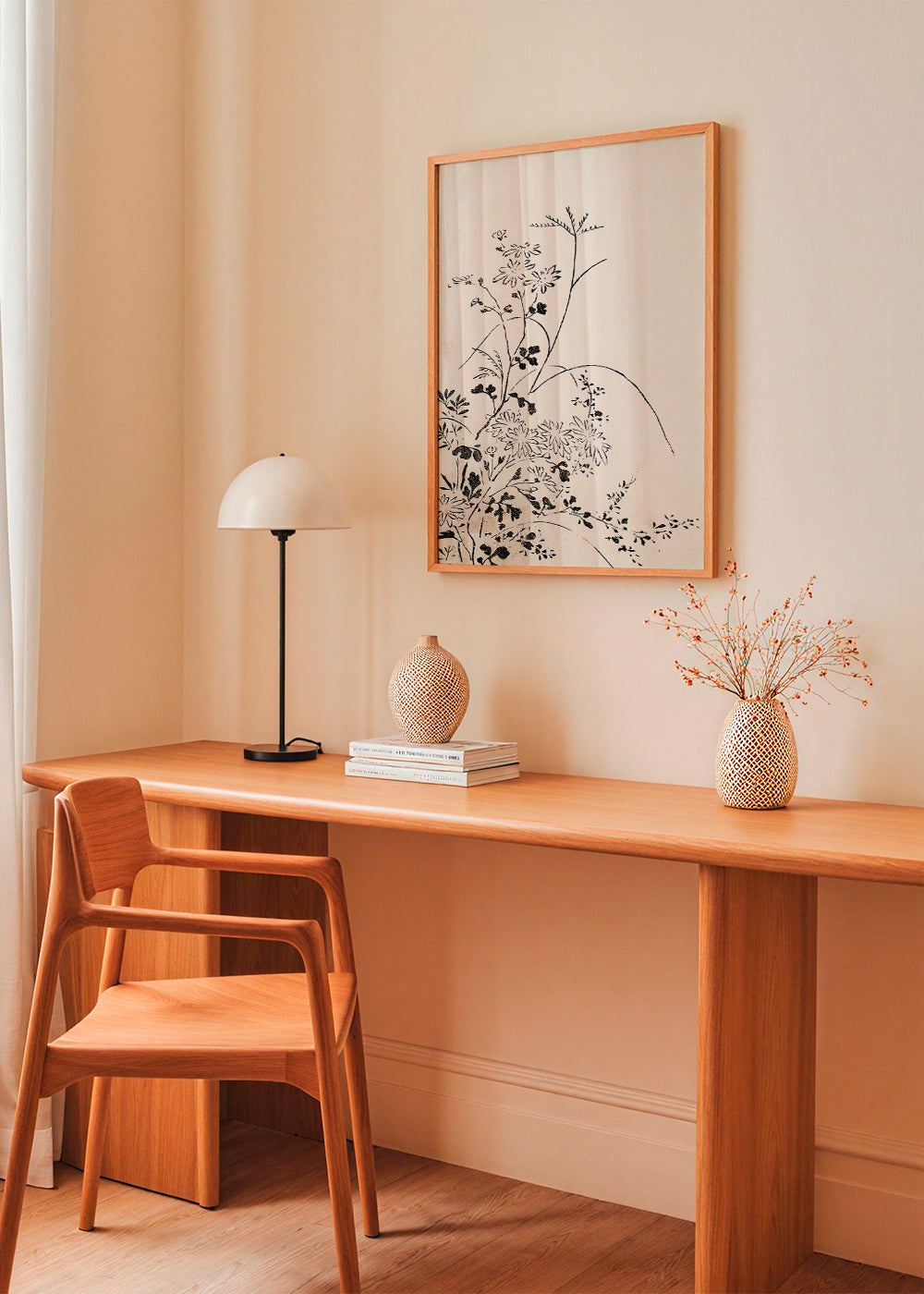 Lámina botánica en tinta japonesa minimalista – Product3